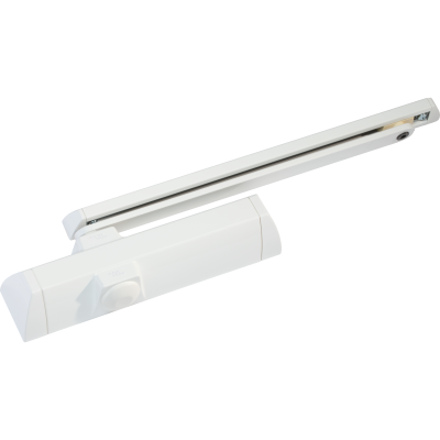 Доводчик dormakaba TS90 H EN3/4 с задержкой закрывания, белый