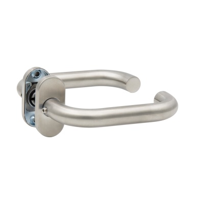 Комплект ручек Pure 8100 для профильных дверей,шток 8 мм,нержавеющая сталь