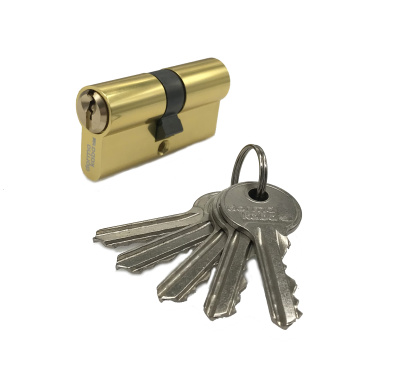 Евроцилиндр dormakaba CBF-1 100 (35x65) ЛАТУНЬ