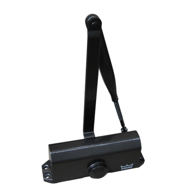 Доводчик dormakaba TS77 EN 2 c рычагом темно-коричневый