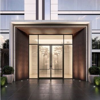 РАСПАШНЫЕ ДВЕРИ С ДОВОДЧИКОМ С ЗАДЕРЖКОЙ ЗАКРЫВАНИЯ TS 93