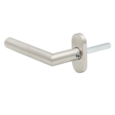 1/2 комплекта ручек dormakaba Pure 8906 для профильных дверей, 8 мм, левая, нержавеющая сталь