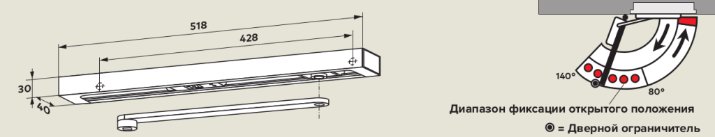 Чертеж скользящий канал G-EMF