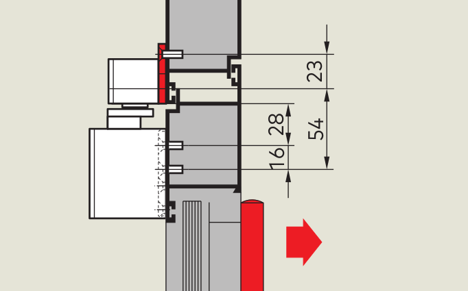 Комплект монтажных пластин GSR